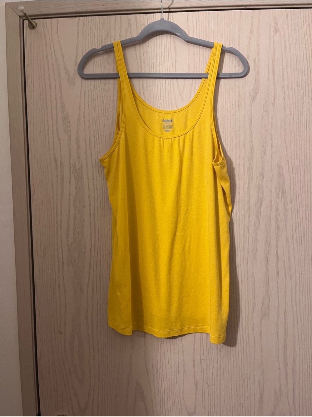 Old Navy Yellow Scoop Neck Tank Top